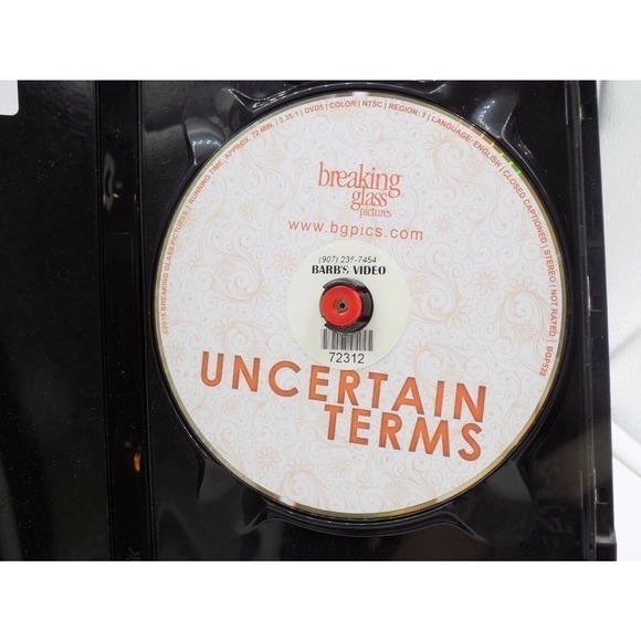 Uncertain Terms - DVD -‎ Ex-Rental - Picture 3 of 3